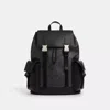 Coach Outlet Clark Backpack In Signature Canvas In Gray