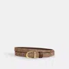 Coach Outlet Classic Buckle Cut To Size Reversible Belt, 18 Mm In Brown