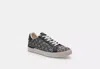 COACH OUTLET CLIP LOW TOP SNEAKER IN SIGNATURE JACQUARD