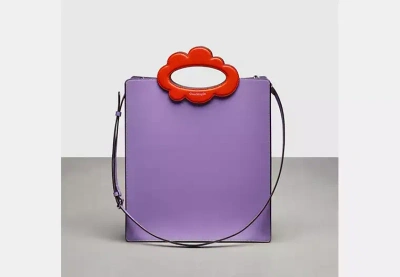 Coach Outlet Cloud Handle Tote In Purple