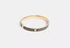 Coach Outlet Coach Heart And Star Enamel Bangle In Black