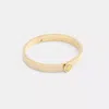 Coach Outlet Coach Rivet Enamel Hinged Bangle In Gold