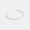 Coach Outlet Coach Thin Cuff Bracelet In Metallic