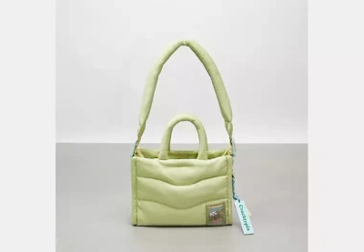 Coach Outlet Coachtopia Loop Mini Puffy Tote In Green