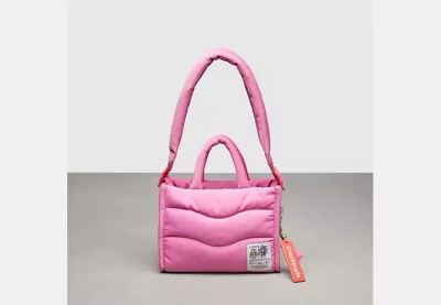 Coach Outlet Coachtopia Loop Mini Puffy Tote In Pink