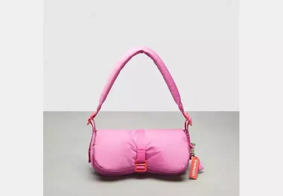 Coach Outlet Coachtopia Loop Puffy Wavy Dinky Bag In Pink