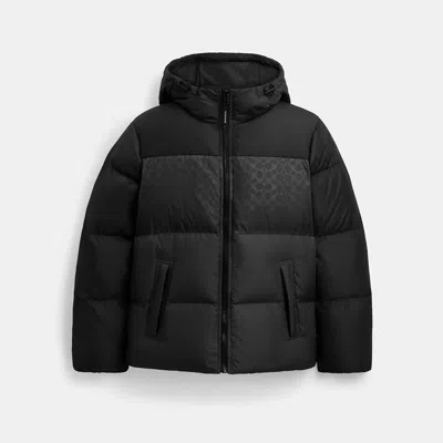 COACH OUTLET COLORBLOCK DOWN JACKET