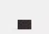 Coach Outlet Compact Billfold Wallet In Signature Canvas In Brown