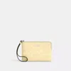 Coach Outlet Corner Zip Wristlet In Signature Canvas In Multi
