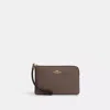 Coach Outlet Corner Zip Wristlet In Multi