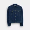 Coach Outlet Denim Jacket In Blue