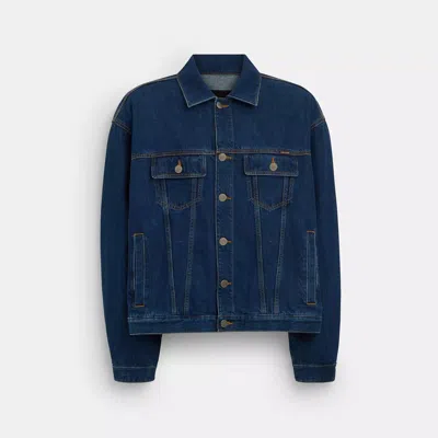 Coach Outlet Denim Jacket In Blue