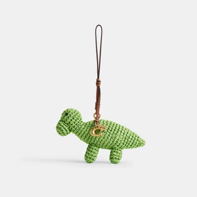 Coach Outlet Dino Bag Charm In Green