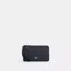 Coach Outlet Double Zip Wallet In Blue