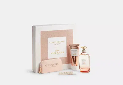 Coach Outlet Dreams Sunset Eau De Parfum 4 Piece Gift Set In Multi