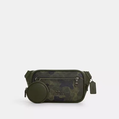 Coach Outlet Elias Belt Bag In Signature Camo Print In Multi