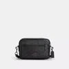 Coach Outlet Elias Crossbody In Signature Canvas In Grey