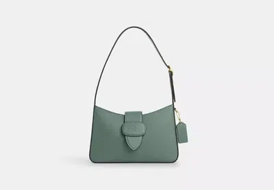 Coach Outlet Eliza Shoulder Bag With Zipper Closure In Blue