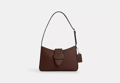 Coach Outlet Eliza Shoulder Bag With Zipper Closure In Brown