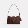 Coach Outlet Eliza Shoulder Bag With Zipper Closure In Brown