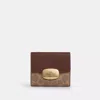 Coach Outlet Eliza Small Wallet In Signature Canvas In Multi