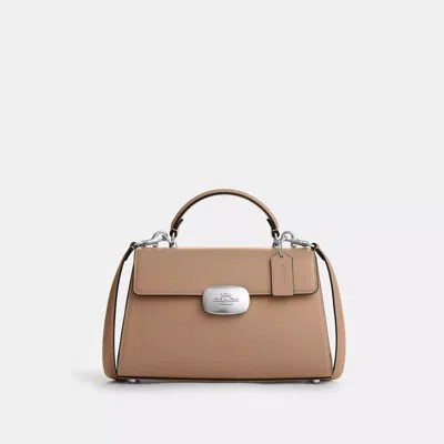 Coach Outlet Eliza Top Handle In Beige