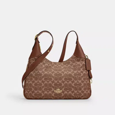 Coach Outlet Ella Shoulder Bag In Signature Chenille In Multi