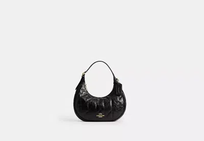 Coach Outlet Emily Shoulder Bag With Quilting In Black
