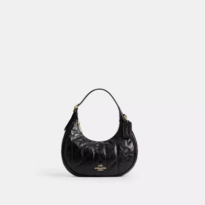Coach Outlet Emily Shoulder Bag With Quilting In Black