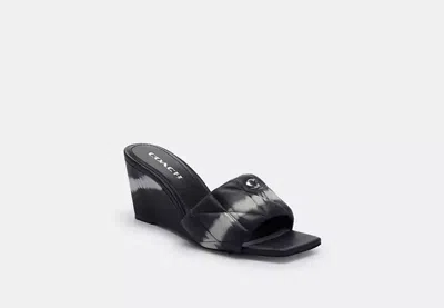 Coach Outlet Emma Wedge With Tie Dye In Blue