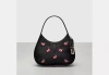 COACH OUTLET ERGO BAG IN PERFORATED UPCRAFTED LEATHER WITH CHERRY PINS