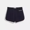 Coach Outlet Essential Retro Sweatshorts In Black