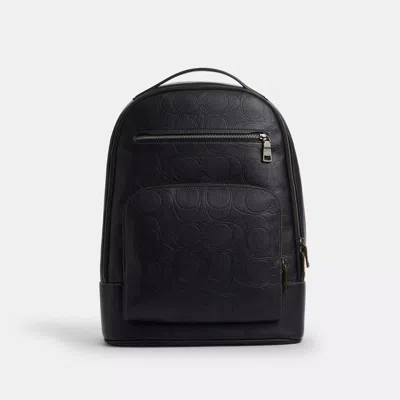 Coach Outlet Ethan Backpack In Signature Leather In Multi