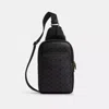 Coach Outlet Ethan Pack In Signature Canvas In Grey
