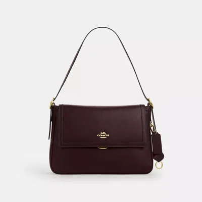 Coach Outlet Etta Flap Bag In Brown