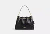 Coach Outlet Evelyn Shoulder Bag With Quilting In Black