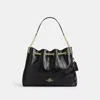 Coach Outlet Evelyn Shoulder Bag With Quilting In Black