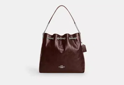 Coach Outlet Evelyn Shoulder Bag With Quilting In Brown