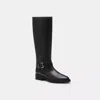 Coach Outlet Extended Calf Riding Boot In Black