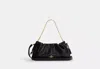 Coach Outlet Faye Large Shoulder Bag With Quilting In Black