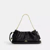 Coach Outlet Faye Large Shoulder Bag With Quilting In Black