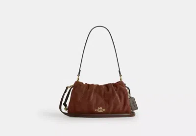 Coach Outlet Faye Shoulder Bag With Quilting In Brown
