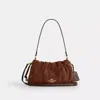 Coach Outlet Faye Shoulder Bag With Quilting In Gold