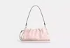 Coach Outlet Faye Shoulder Bag With Ruching In Pink