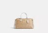 Coach Outlet Georgia Satchel In Signature Canvas In Beige