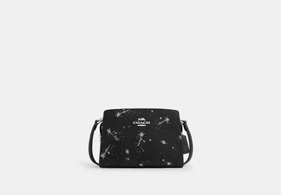 Coach Outlet Gia Crossbody Bag With Star Print In Black