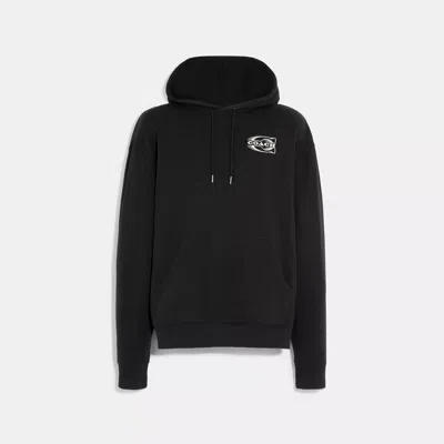 Coach Outlet Gradient Signature Hoodie In Black