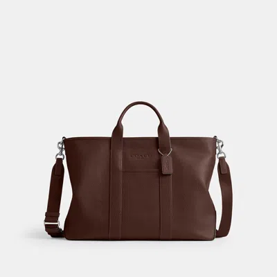 Coach Outlet Grayson Tote Bag In Silver/maple