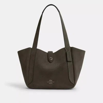Coach Outlet Hadley Turnlock Tote Bag In Green