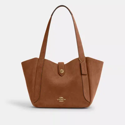 Coach Outlet Hadley Turnlock Tote Bag In Multi